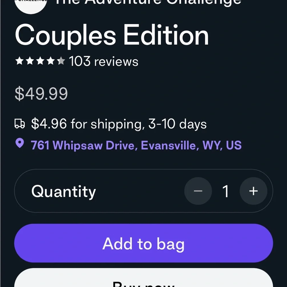 SOLD!….Couples💗date book - Picture 14 of 14